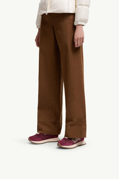 Moncler Pacey2 Suede & Nubuck Sneakers Burgundy