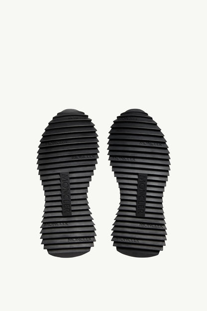 Moncler Pacey2 Suede & Nubuck Sneakers Black