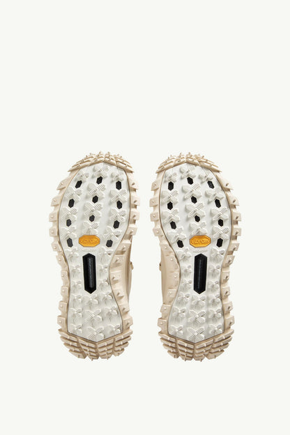 Moncler Trailgrip APEX2GTX Suede & Leather Sneakers White Ivory