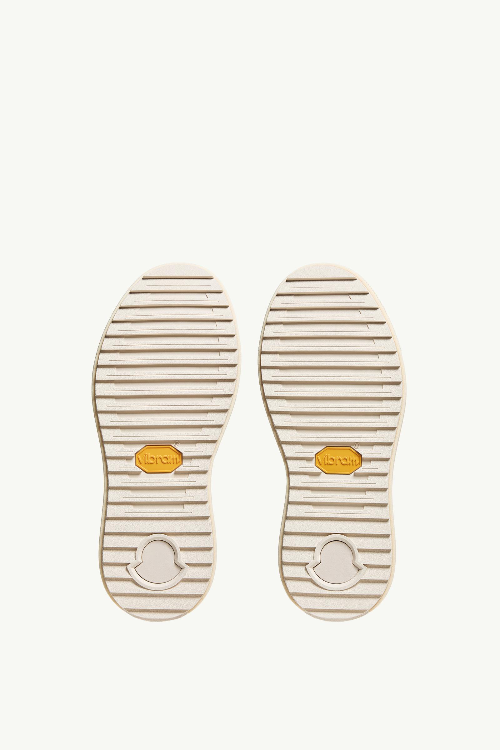 Moncler Moncler Altive Nubuck & Suede Sneakers Light Beige