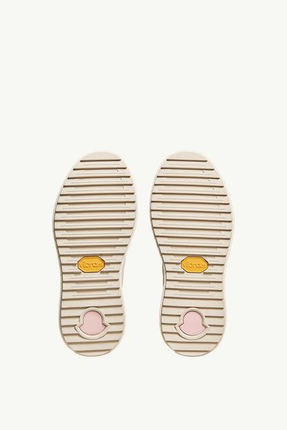 Moncler Moncler Altive Nubuck & Suede Sneakers Pink