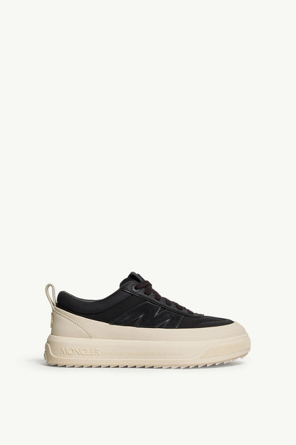 Moncler Moncler Altive Nubuck & Suede Sneakers Black