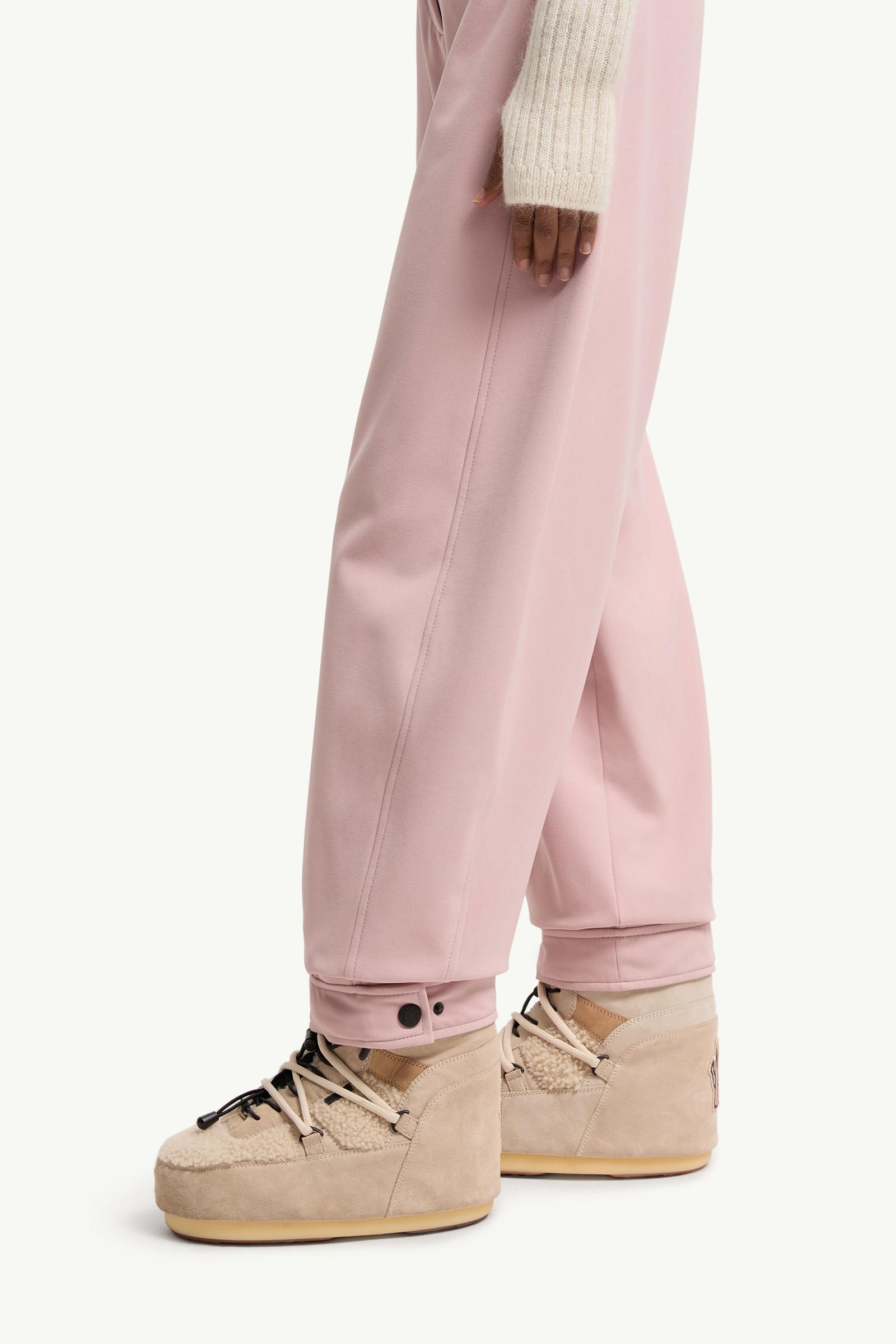 Moncler Technical Twill Pants Pink Pink