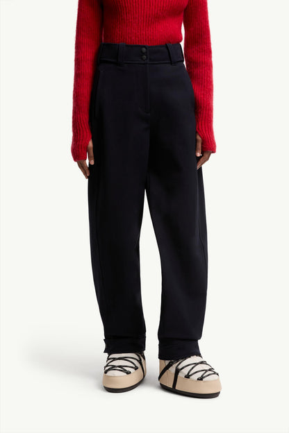 Moncler Technical Twill Pants Navy Blue Navy Blue