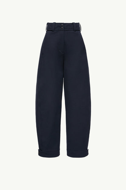 Moncler Technical Twill Pants Navy Blue Navy Blue
