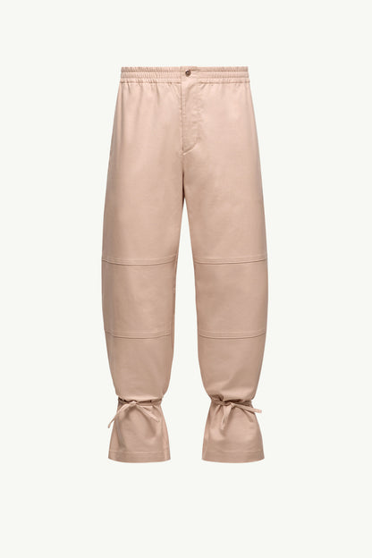 Moncler Moncler X Gilga Farm By Donald Glover Cotton Gabardine Pants Peach Pink Peach Pink