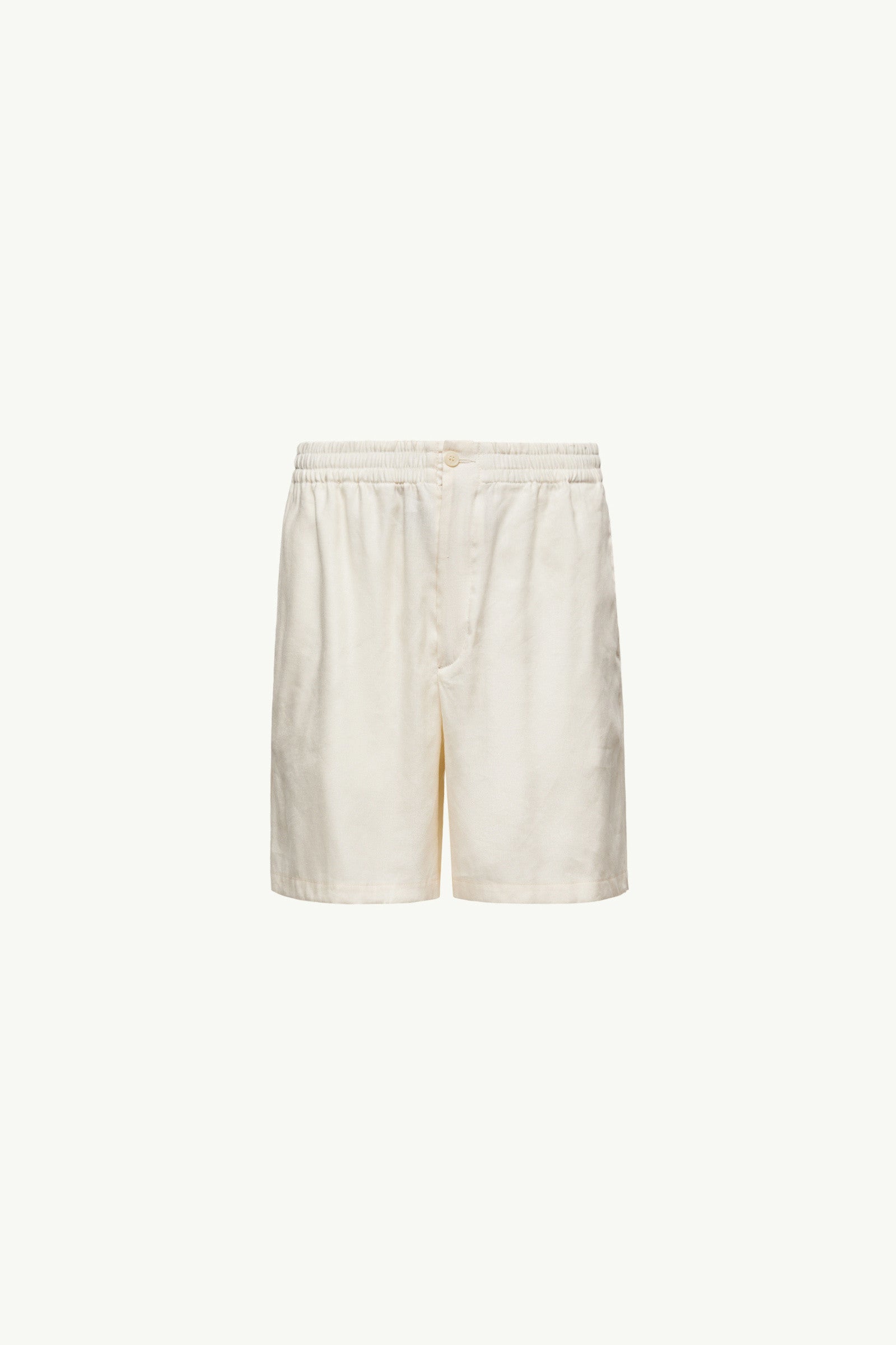 Moncler Moncler X Gilga Farm By Donald Glover Linen Blend Shorts White White