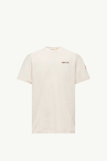 Moncler Moncler X Gilga Farm By Donald Glover Cotton T-Shirt White Ivory White Ivory