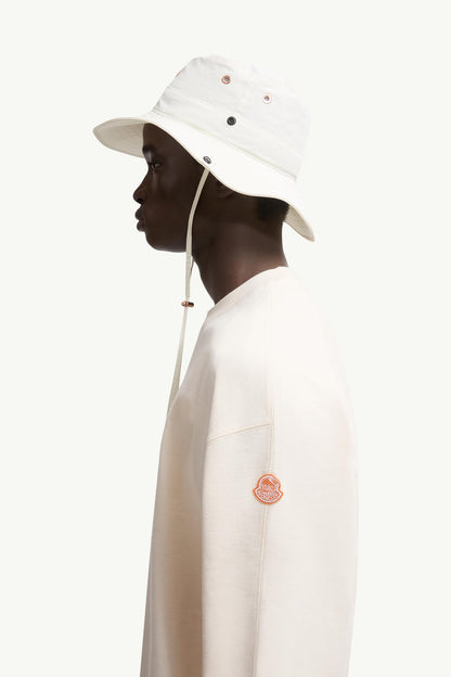 Moncler Moncler X Gilga Farm By Donald Glover Cotton Sweatshirt White Ivory White Ivory