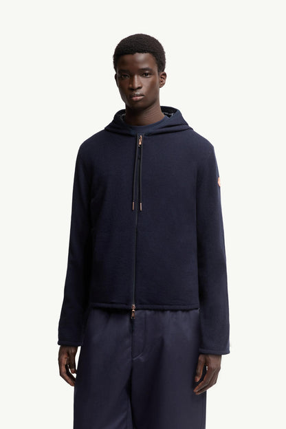 Moncler Moncler X Gilga Farm By Donald Glover Reversible Hoodie Navy Blue Navy Blue