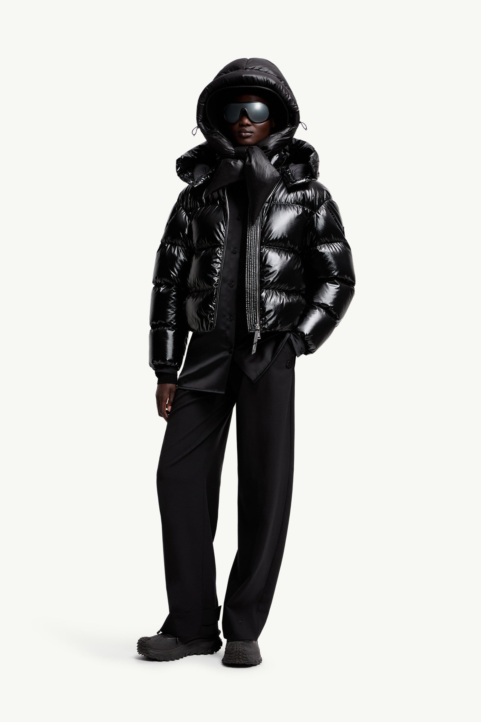 Moncler Moncler X Ee72 By Edward Enninful Wool Pants Black Black