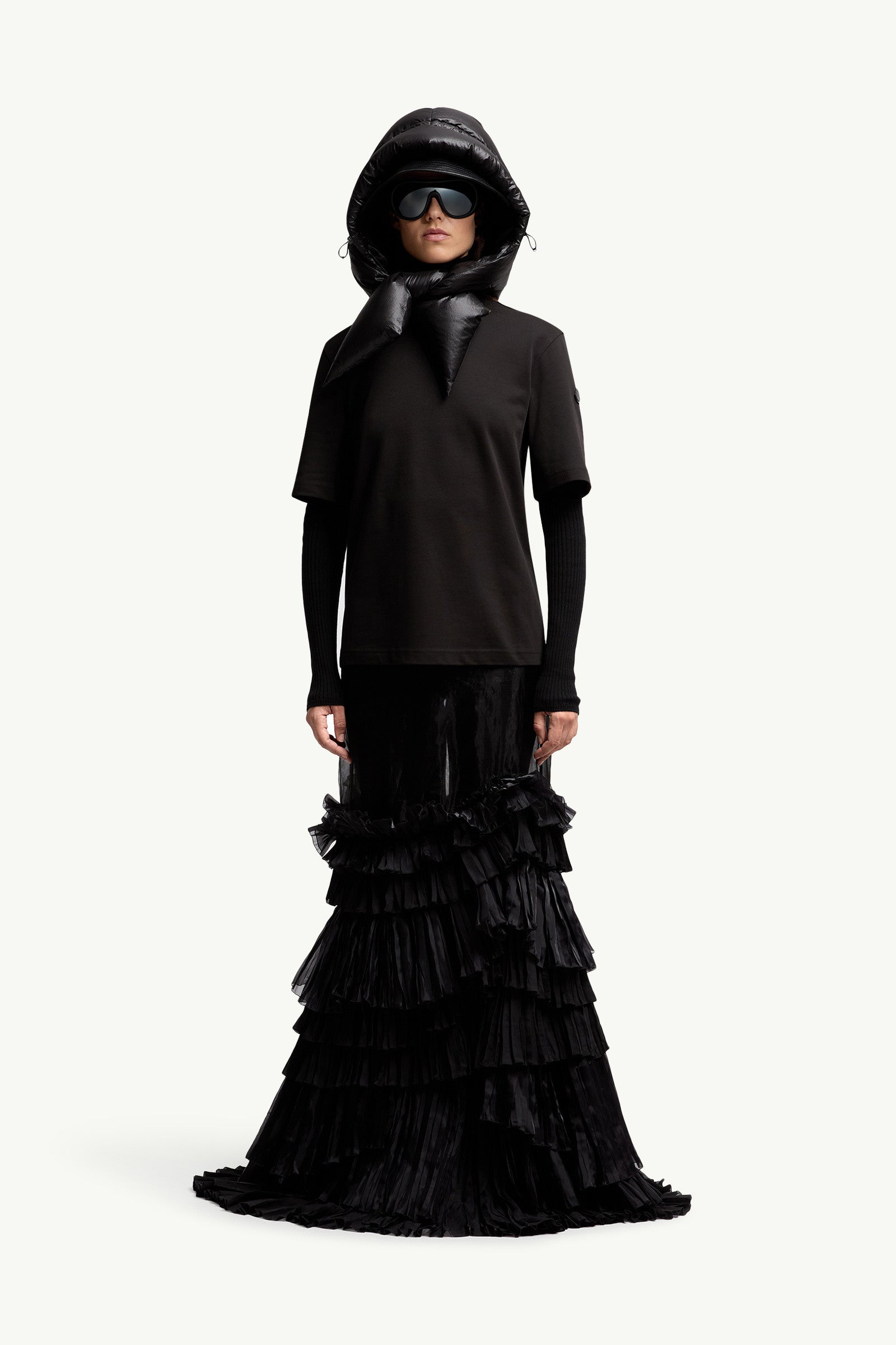 Moncler Moncler X Ee72 By Edward Enninful Cotton T-Shirt Black Black