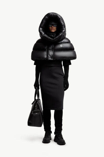 Moncler Moncler X Ee72 By Edward Enninful Neoprene Skirt Black Black