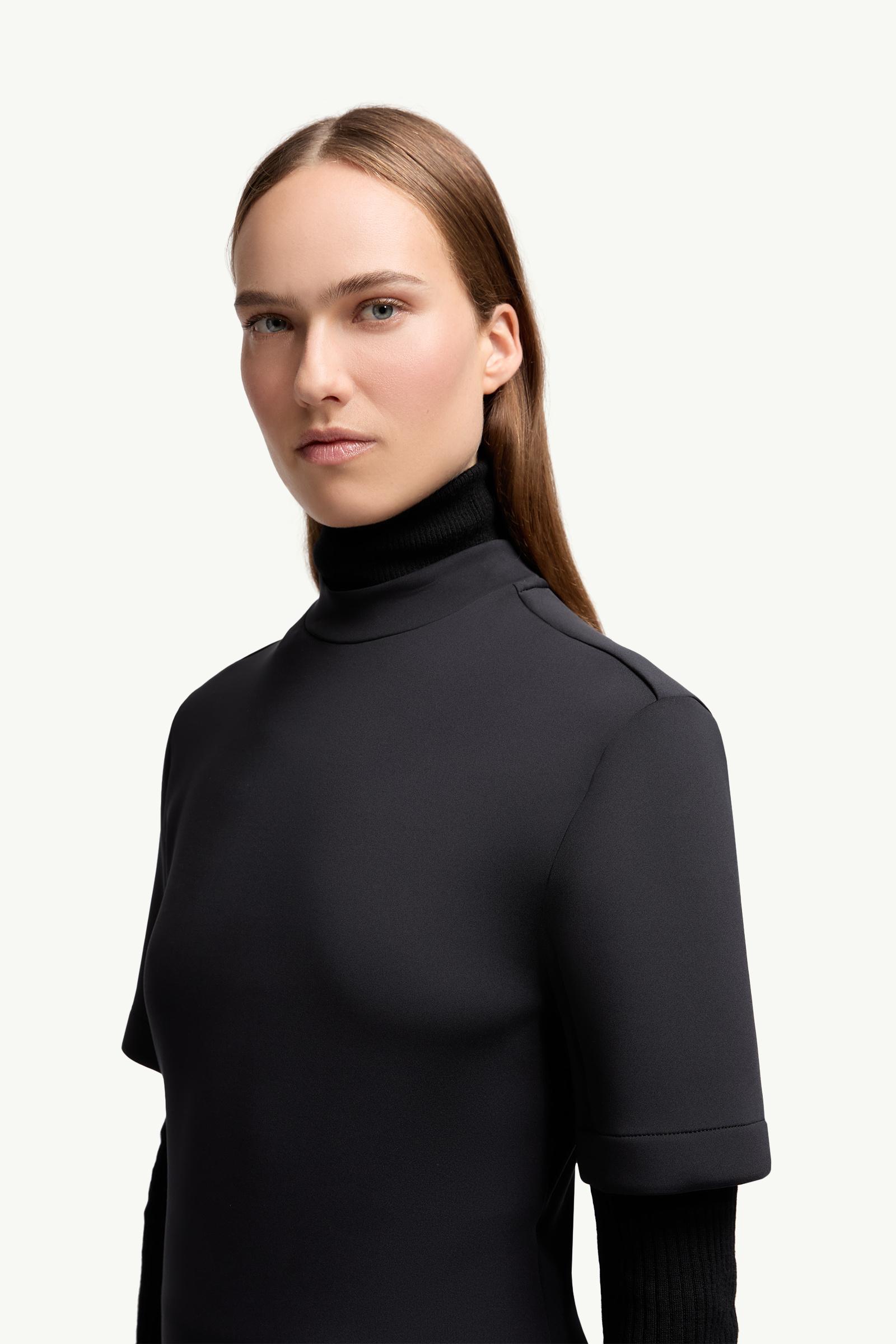 Moncler Moncler X Ee72 By Edward Enninful Midi Dress Black Black