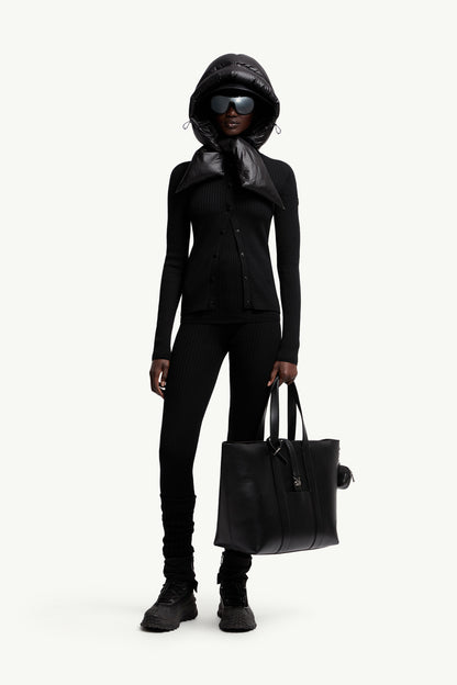 Moncler Moncler X Ee72 By Edward Enninful Wool Cardigan Black Black