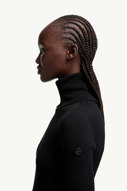 Moncler Moncler X Ee72 By Edward Enninful Wool Turtleneck Sweater Black Black