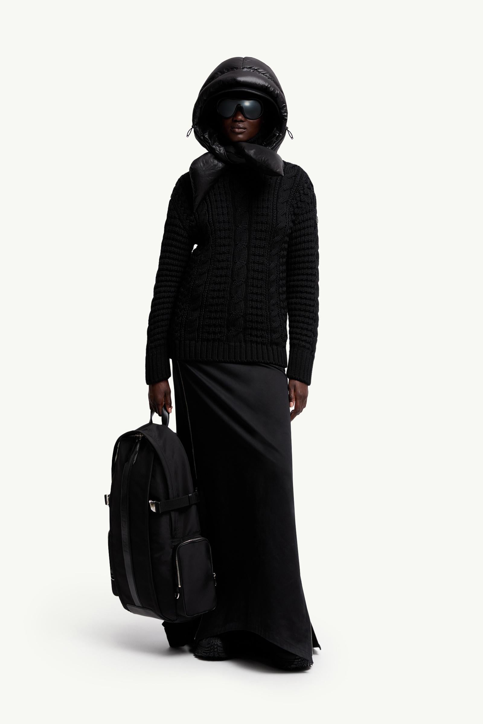 Moncler Moncler X Ee72 By Edward Enninful Wool Turtleneck Sweater Black Black