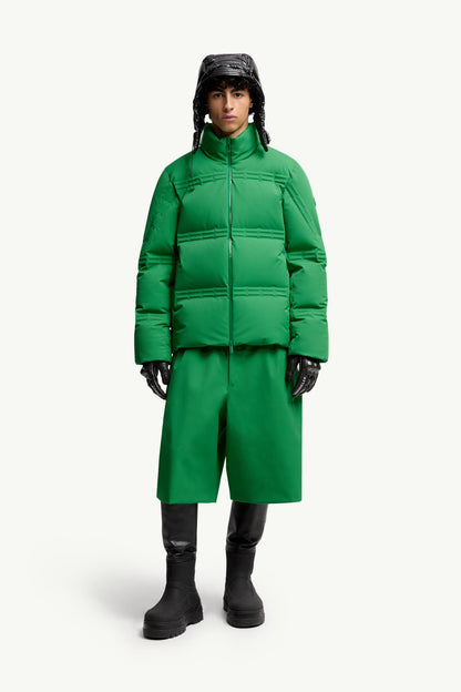 Moncler Moncler X A$Ap Rocky Logo Print Shorts Bright Green Bright Green