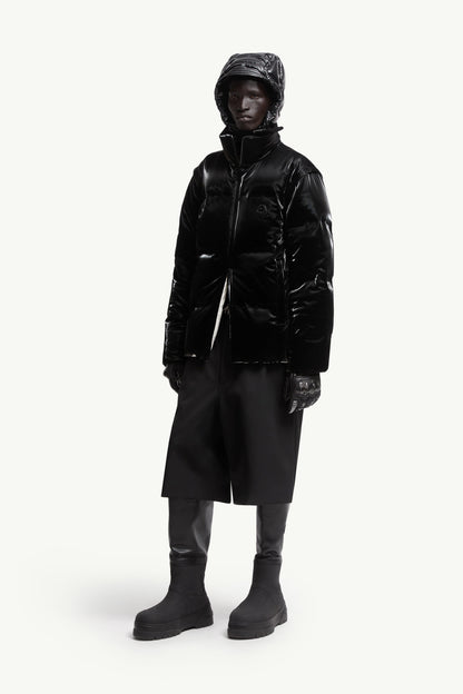 Moncler Moncler X A$Ap Rocky Logo Print Shorts Black Black