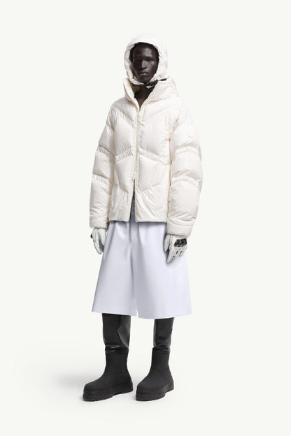 Moncler Moncler X A$Ap Rocky Logo Print Shorts White White