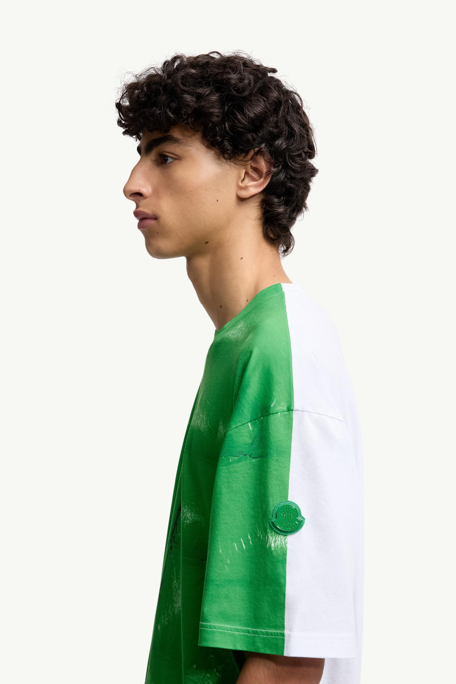 Moncler Moncler X A$Ap Rocky Cotton T-Shirt Bright Green Bright Green