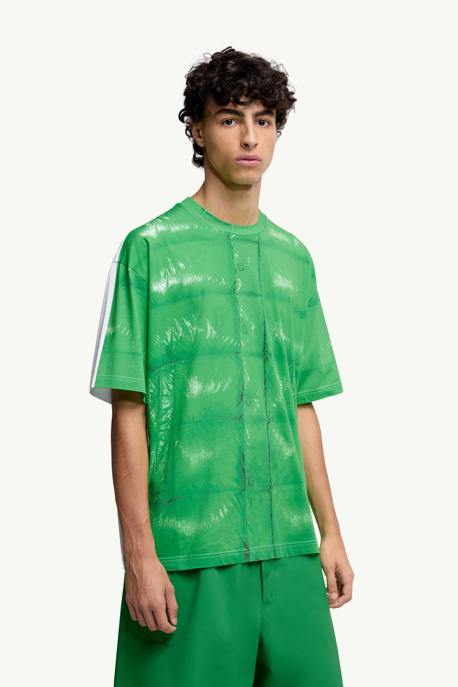 Moncler Moncler X A$Ap Rocky Cotton T-Shirt Bright Green Bright Green