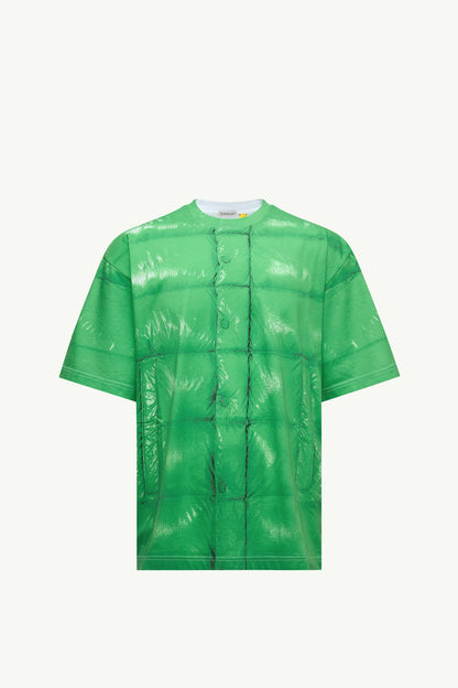 Moncler Moncler X A$Ap Rocky Cotton T-Shirt Bright Green Bright Green