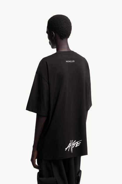 Moncler Moncler X A$Ap Rocky Cotton T-Shirt Black Black