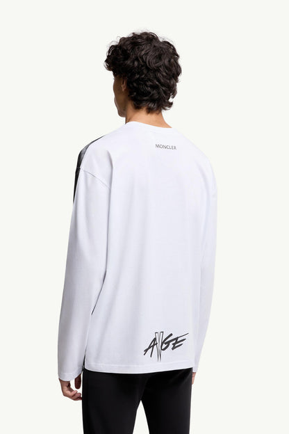 Moncler Moncler X A$Ap Rocky Cotton Long Sleeve T-Shirt Black Black