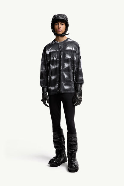 Moncler Moncler X A$Ap Rocky Cotton Long Sleeve T-Shirt Black Black
