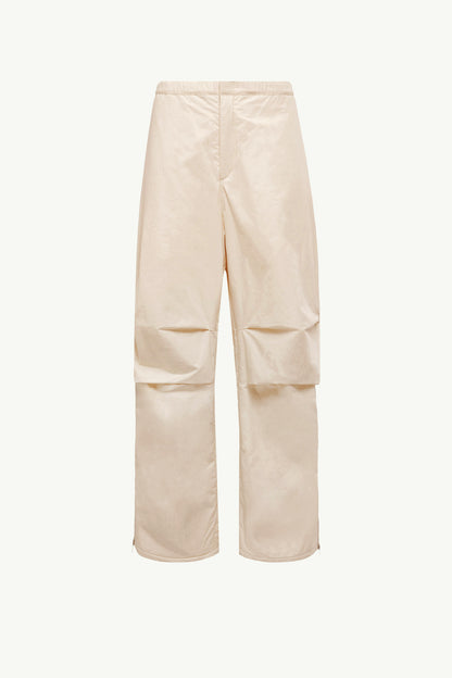 Moncler Moncler + Jil Sander Straight Leg Cotton Pants White Ivory White Ivory