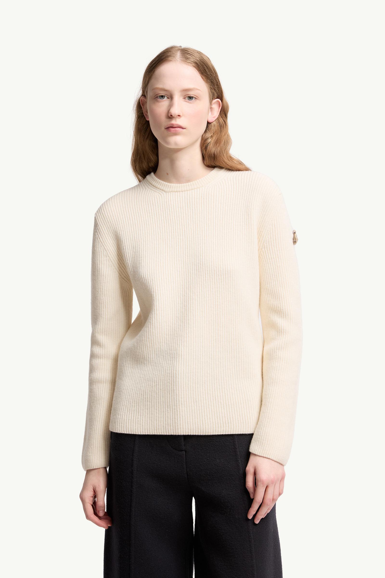 Moncler Moncler + Jil Sander Wool Sweater White White
