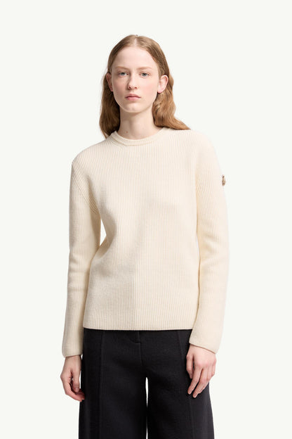 Moncler Moncler + Jil Sander Wool Sweater White White