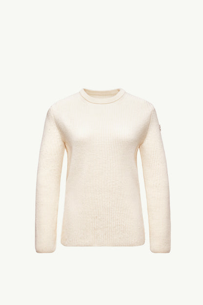 Moncler Moncler + Jil Sander Wool Sweater White White