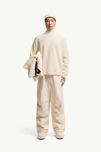 Moncler Moncler + Jil Sander Wool Hoodie White White