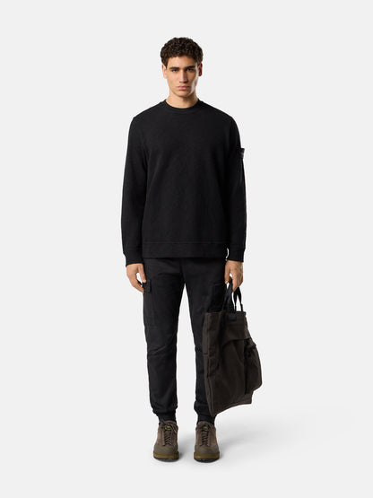 Stone Island Regular-Tapered-Fit Cargo Trousers with Elasticated Waistband 3100033