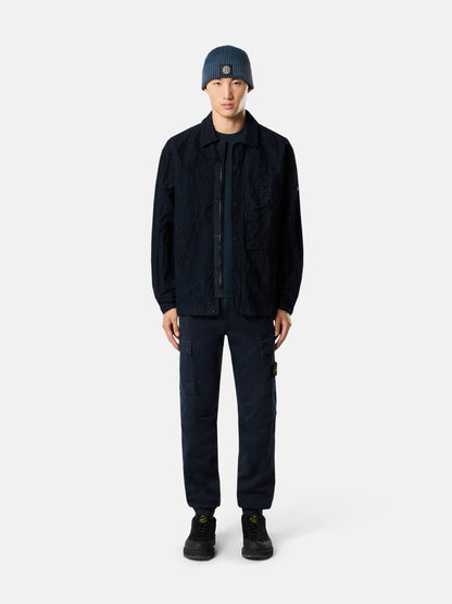 Stone Island Regular-Tapered-Fit Cargo Trousers with Elasticated Waistband 3100033