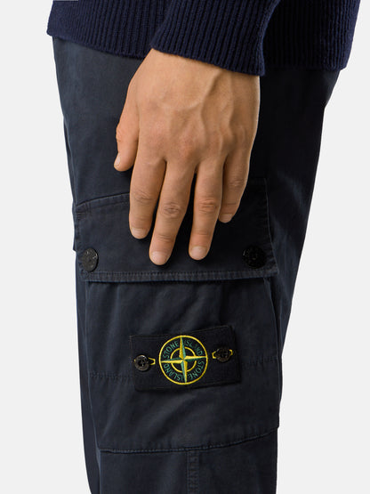 Stone Island Slim-Fit Cargo Trousers with Zip Pockets 3100034