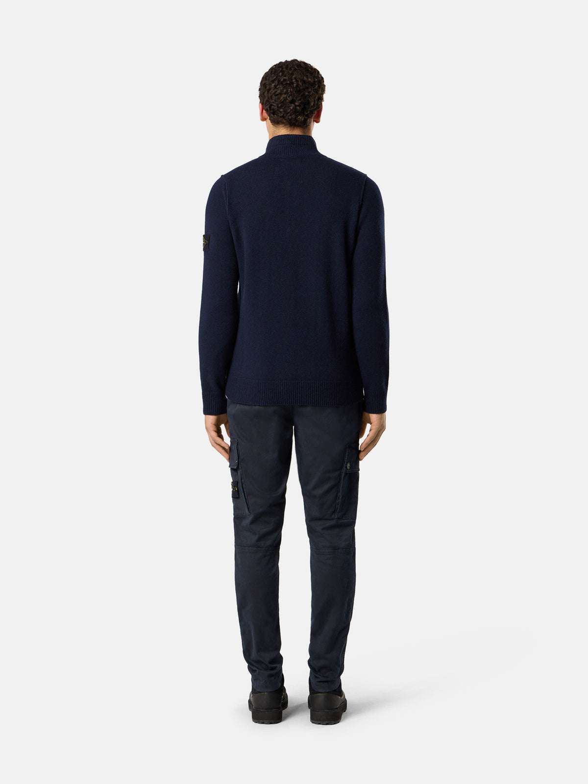 Stone Island Slim-Fit Cargo Trousers with Zip Pockets 3100034