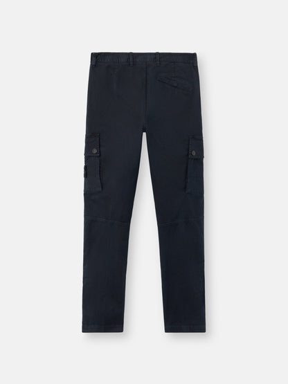 Stone Island Slim-Fit Cargo Trousers with Zip Pockets 3100034