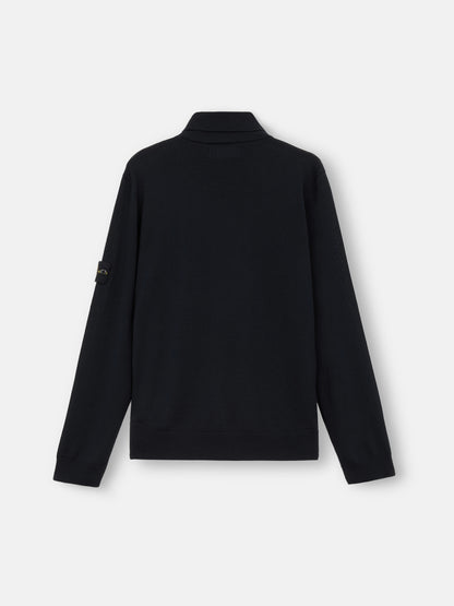 Stone Island Turtleneck Jumper with Ribbed Trims 5100025