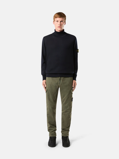 Stone Island Turtleneck Jumper with Ribbed Trims 5100025