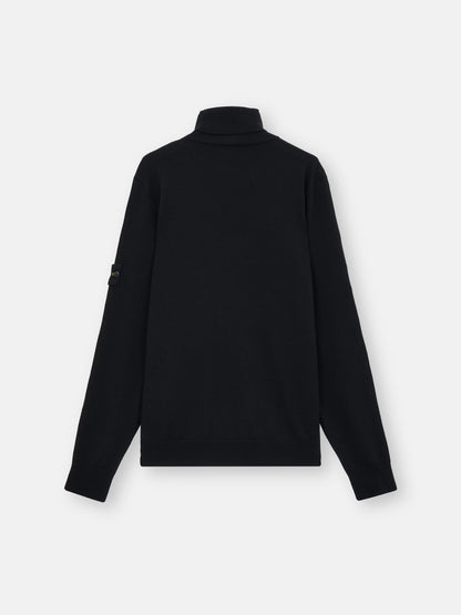 Stone Island Turtleneck Jumper with Ribbed Trims 5100025