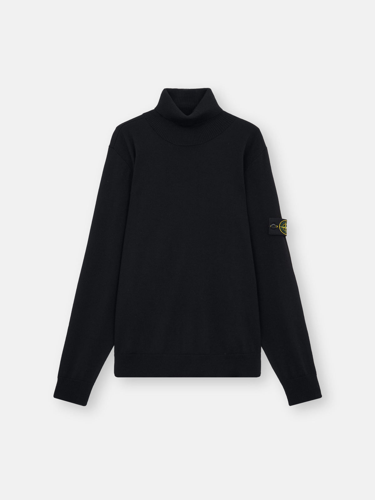 Stone Island Turtleneck Jumper with Ribbed Trims 5100025
