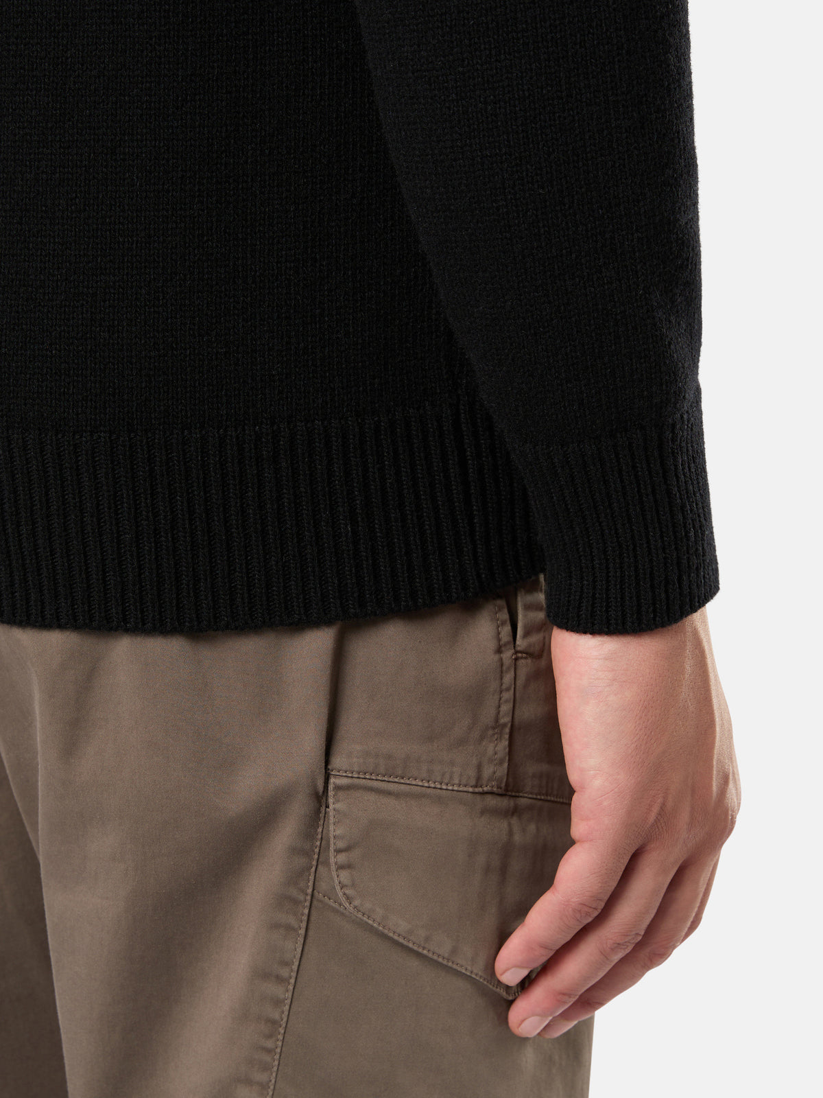Stone Island Regular-Fit Zip-Up Jumper with Button Placket 5100047