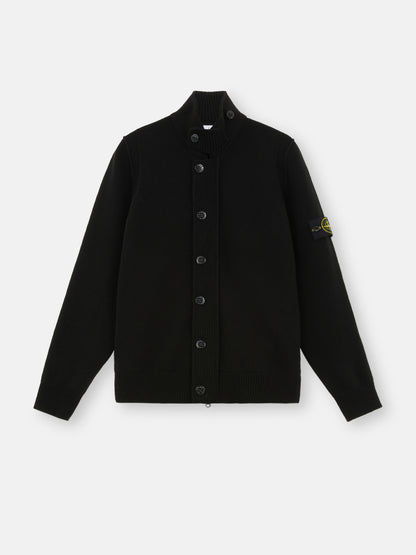 Stone Island Regular-Fit Zip-Up Jumper with Button Placket 5100047
