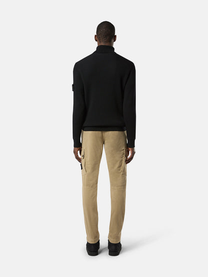 Stone Island Turtleneck Jumper with Finely Ribbed Trims 5100052