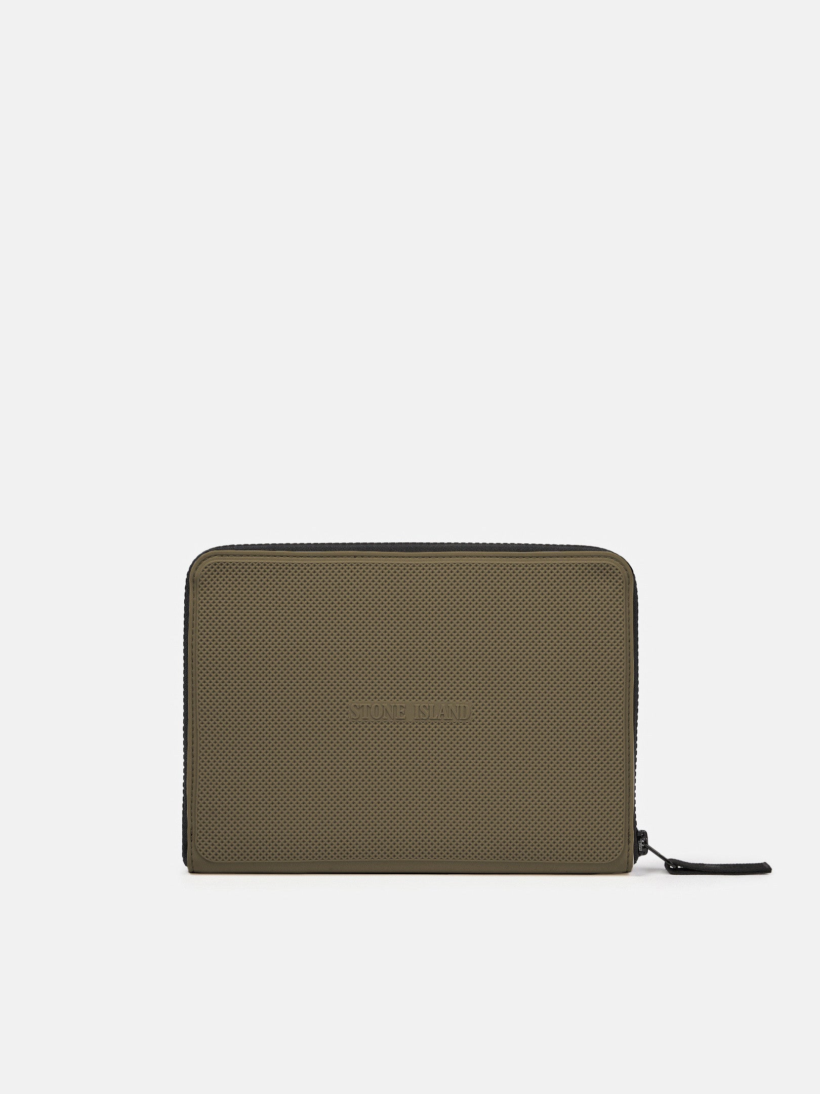 Stone Island Pouch with Internal Compartments and Zip 9200017