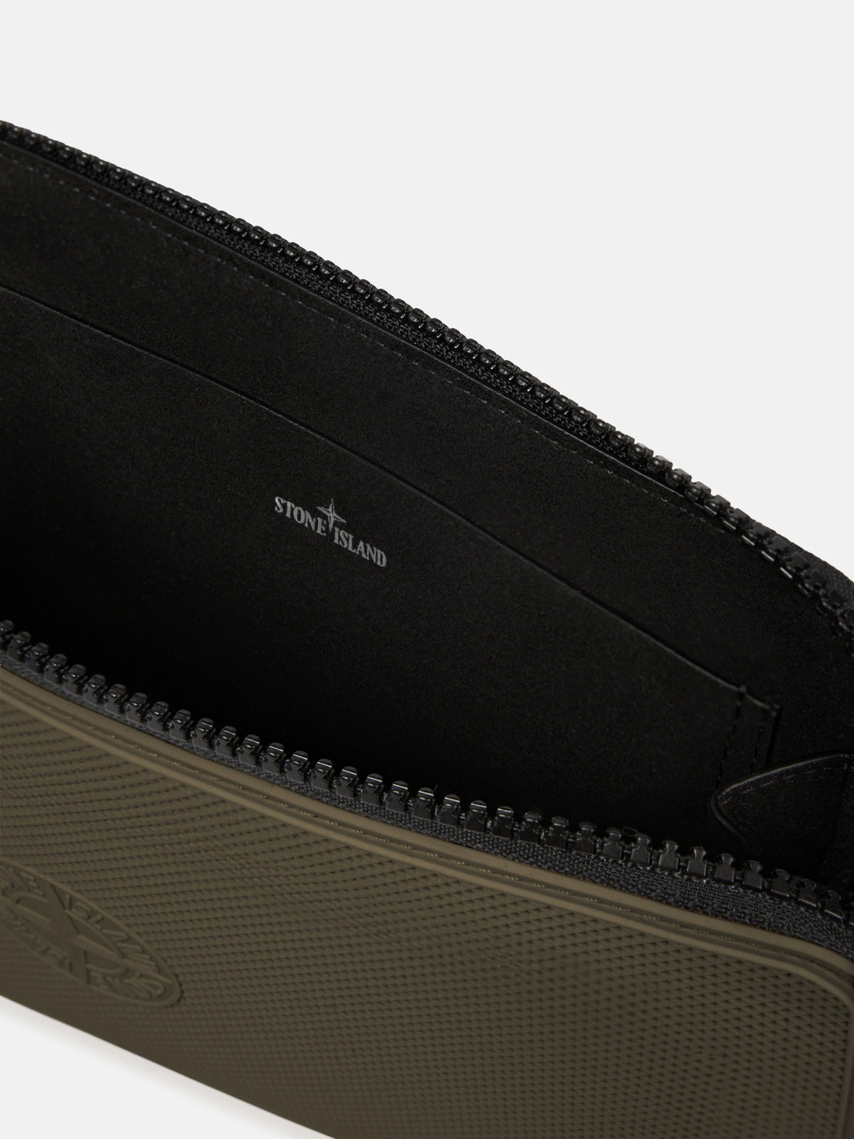 Stone Island Pouch with Internal Compartments and Zip 9200017