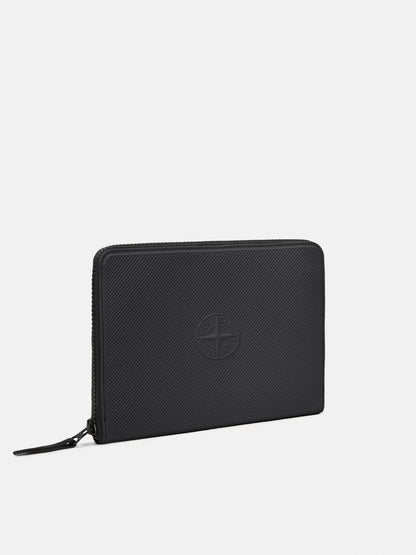 Stone Island Pouch with Internal Compartments and Zip 9200017